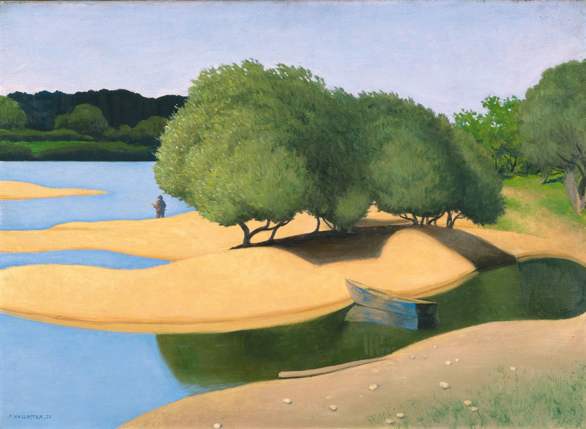 Félix Vallotton, 1923 - Bancs de sable sur la Loire Félix Vallotton, 1923 - Bancs de sable sur la Loire